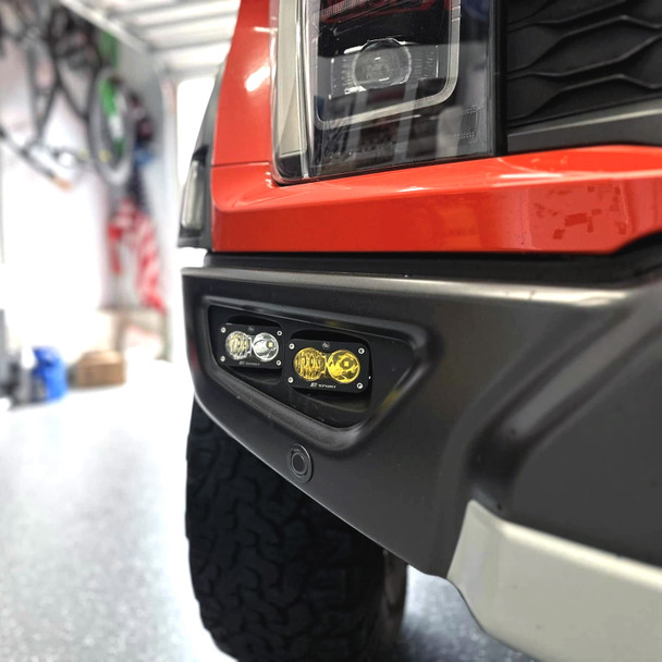 KR Off-Road Dual Fog Light Brackets for 2021+ Ford Raptor (Bronco/F-150) KR Off-Road Dual Fog Light Brackets for 2021+ Ford Raptor (Bronco/F-150)