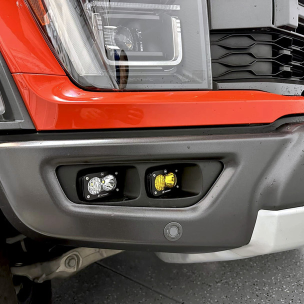 KR Off-Road Dual Fog Light Brackets for 2021+ Ford Raptor (Bronco/F-150) KR Off-Road Dual Fog Light Brackets for 2021+ Ford Raptor (Bronco/F-150)