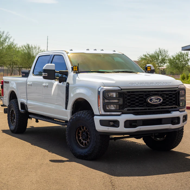 SDHQ A-Pillar Light Mounts for 2023+ Ford SuperDuty SDHQ A-Pillar Light Mounts for 2023+ Ford SuperDuty