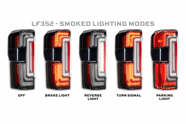 Morimoto XB LED Tail Lights for 2023+ Ford Super Duty Morimoto XB LED Tail Lights for 2023+ Ford Super Duty