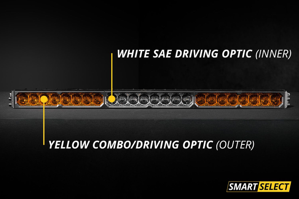 Diode Dynamics SS30 (30") Dual-Color (White/Yellow) LED Light Bar Diode Dynamics SS30 (30") Dual-Color (White/Yellow) LED Light Bar