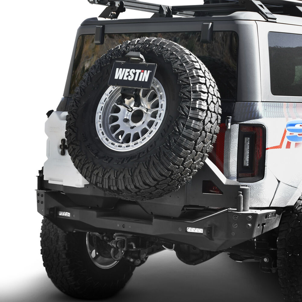 Westin Spare Tire Swingout (Passenger Side) for 2021+ Ford Bronco (w/XTS Rear Bumper)