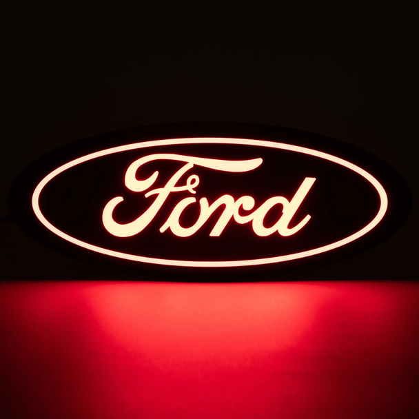 Putco Luminix LED Red Oval Tailgate Lighted Emblem for 2015-2023 & 2023-2026 Ford Super Duty (Non Platinum & Non Limited) Putco Luminix LED Red Oval Tailgate Lighted Emblem for 2015-2023 & 2023-2026 Ford Super Duty (Non Platinum & Non Limited)