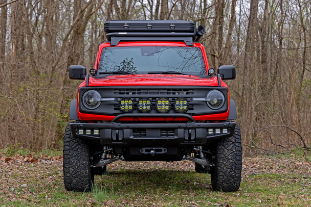 Rough Country DRL Halo LED Headlights for 2021+ Ford Bronco Rough Country DRL Halo LED Headlights for 2021+ Ford Bronco