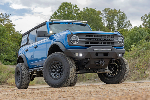 Rough Country Hidden Winch Mount for 2021+ Ford Bronco Rough Country Hidden Winch Mount for 2021+ Ford Bronco