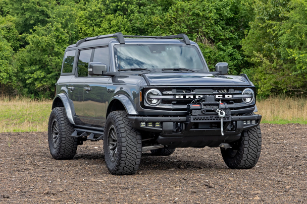 Rough Country High Winch Mount for 2021+ Ford Bronco (HD Modular Bumper)
