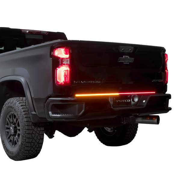 Putco 60" Blade LED Tailgate Light Bar (Red/Amber/White) for 2020-2026 Chevrolet Silverado & GMC Sierra