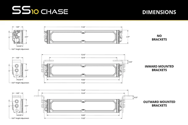 Diode Dynamics SS10 (10") LED Chase Light