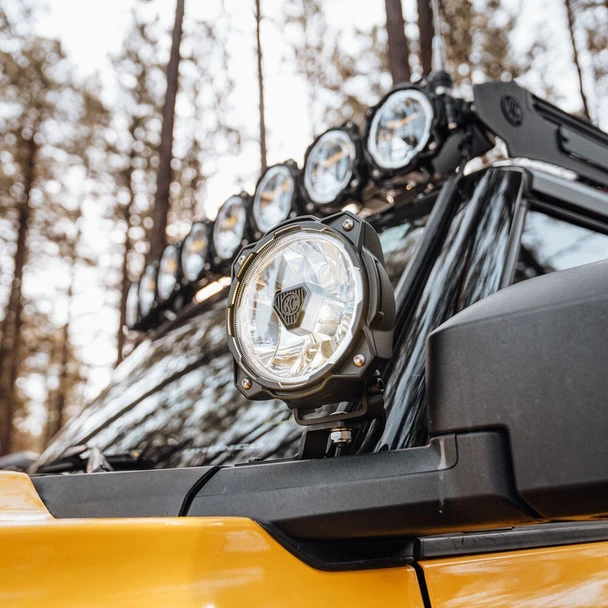 KC HiLITES Gravity Titan Ditch Light Kit for 2021+ Ford Bronco