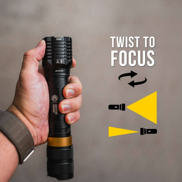 KC HiLITES FLX 3K Rechargeable Flashlight