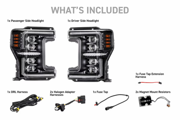 Morimoto XB EVO Hybrid LED Headlights for 2017-2020 Ford Super Duty Morimoto XB EVO Hybrid LED Headlights for 2017-2020 Ford Super Duty