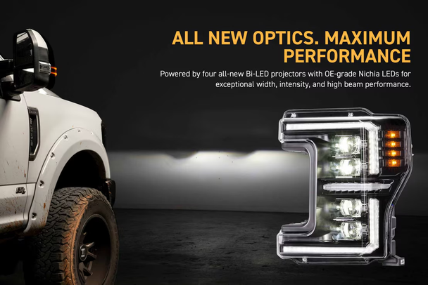 Morimoto XB EVO Hybrid LED Headlights for 2017-2020 Ford Super Duty Morimoto XB EVO Hybrid LED Headlights for 2017-2020 Ford Super Duty