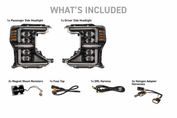 Morimoto XB EVO Hybrid LED Headlights for 2020-2022 Ford Super Duty Morimoto XB EVO Hybrid LED Headlights for 2020-2022 Ford Super Duty