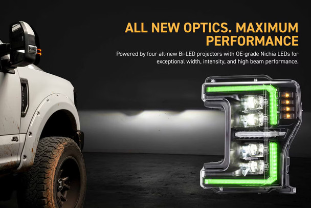 Morimoto XRGB EVO LED Headlights for 2017-2020 Ford Super Duty Morimoto XRGB EVO LED Headlights for 2017-2020 Ford Super Duty
