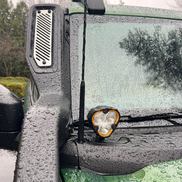 KR Off-Road A-Pillar/Ditch Light Brackets for 2021+ Ford Bronco Everglades (Pair) (Clearance) KR Off-Road A-Pillar/Ditch Light Brackets for 2021+ Ford Bronco Everglades (Pair) (Clearance)