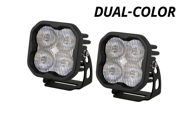 Diode Dynamics Stage Series 3" Dual-Color LED Fog Lights (Pair) Diode Dynamics Stage Series 3" Dual-Color LED Fog Lights (Pair)