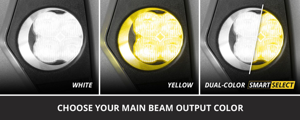 Diode Dynamics Stage Series 3" Dual-Color LED Fog Lights (Pair) Diode Dynamics Stage Series 3" Dual-Color LED Fog Lights (Pair)
