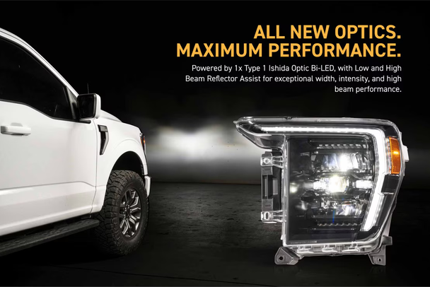 Morimoto XB EVO Hybrid LED Headlights for 2021-2023 Ford F150 Morimoto XB EVO Hybrid LED Headlights for 2021-2023 Ford F150