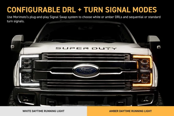 Morimoto XB EVO LED Headlights for 2017-2020 Ford Super Duty Morimoto XB EVO LED Headlights for 2017-2020 Ford Super Duty