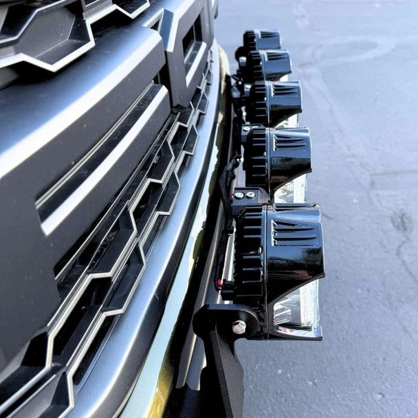 LP4 Linkable Bumper Kit w/5x Baja Designs LP4 Pro for 2024+ Ford Ranger Raptor LP4 Linkable Bumper Kit w/5x Baja Designs LP4 Pro for 2024+ Ford Ranger Raptor