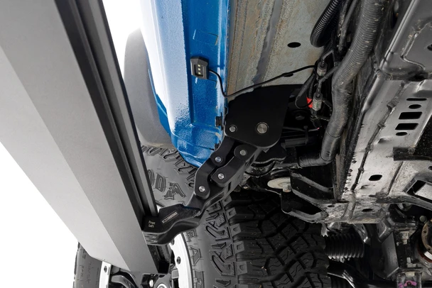 Rough Country Dual Motor Power Running Boards for 2021+ Ford Bronco (4 Door) Rough Country Dual Motor Power Running Boards for 2021+ Ford Bronco (4 Door)