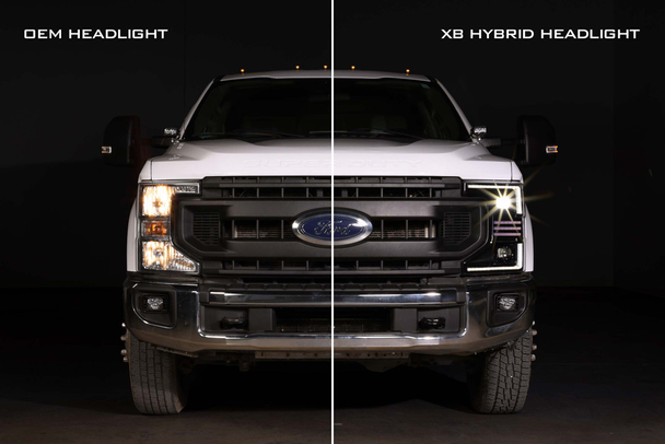Morimoto XB Hybrid LED Headlights for 2020-2022 Ford Super Duty