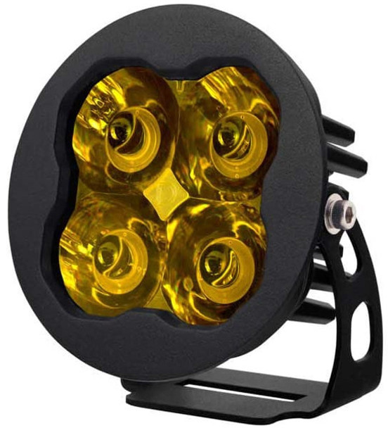 Diode Dynamics Stage Series 3" Pro Yellow Spot Round (Single)