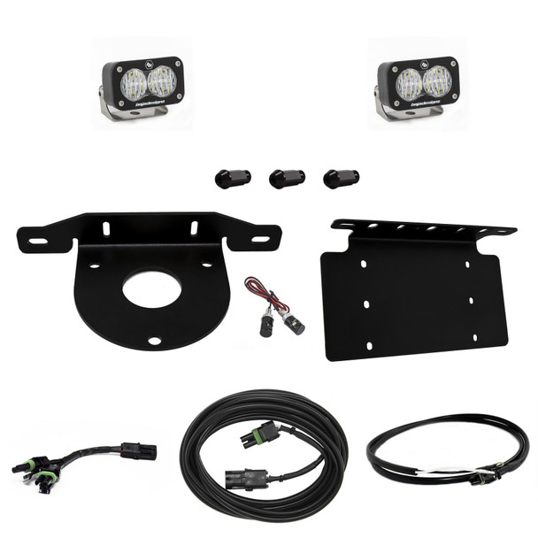 Baja Designs Reverse Kit for 2021+ Ford Bronco (Dual S2 Sport w/Upfitter & License Plate Mount)