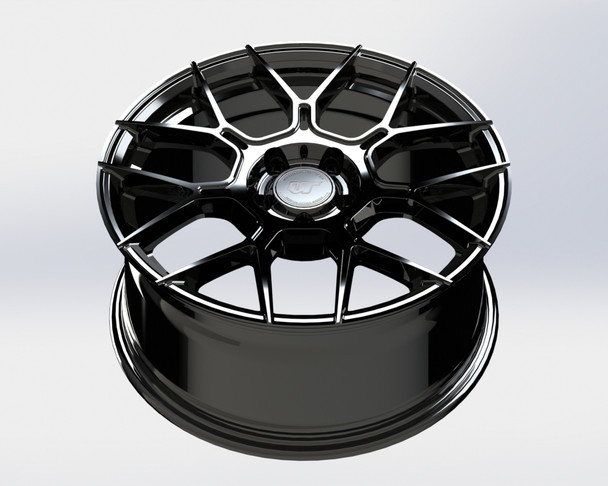 VR Forged D09 Wheel Gloss Black 19x9.5 +40mm 5x112