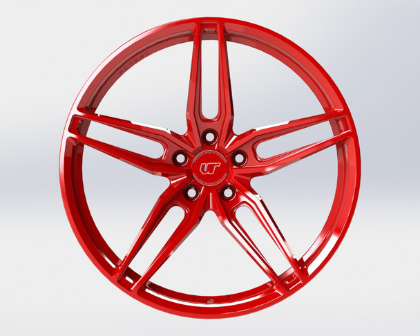 VR Forged D10 Wheel Gloss Red 20x11 +43mm 5x112