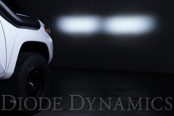 Diode Dynamics SS3 LED Ditch Light Kit for 2016-2021 Toyota Tacoma, Pro White Combo