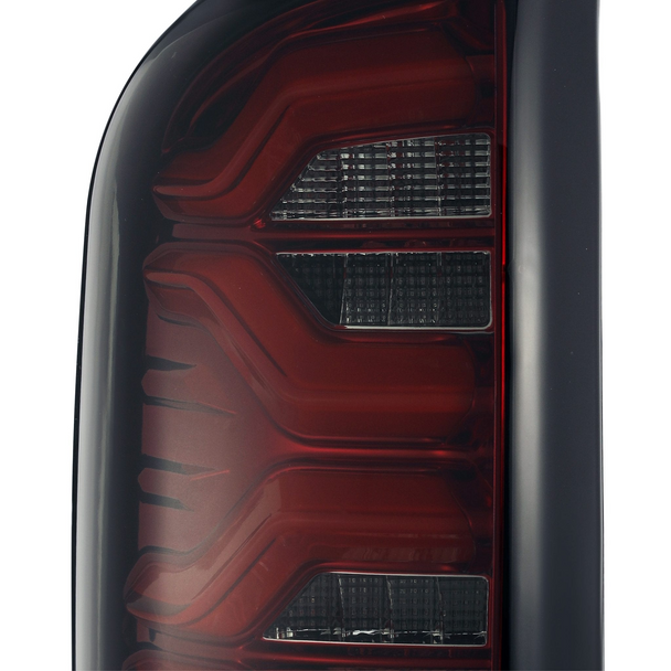 AlphaREx PRO-Series LED Tail Lights for 2016-2021 Toyota Tacoma (Red)