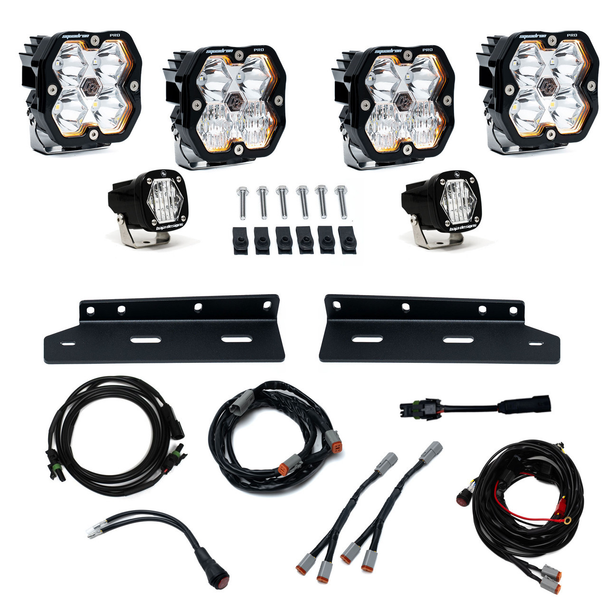 Baja Designs Squadron 2.0 Pro/S1 Fog Pocket Kit for 2021+ Ford F-150 Raptor