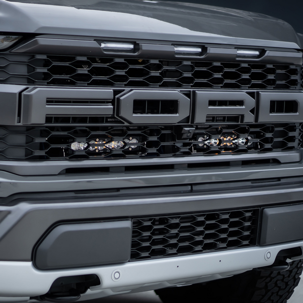 Baja Designs Behind Grill Kit (Dual 10" S8) for 2021+ Ford F-150 Raptor