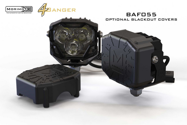 Morimoto 4Banger HXB LED Pods, Yellow Spot (Pair)