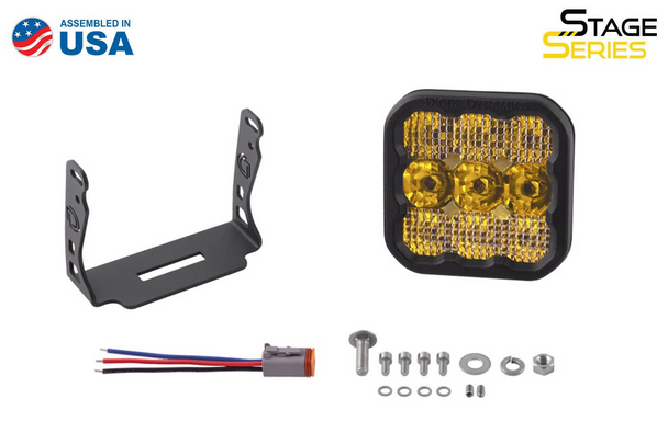 Diode Dynamics Stage Series 5" Sport Yellow, Standard (Single)