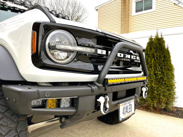 Baja Designs 30" S8 Light Bar Kit for 2021+ Ford Bronco (Modular Bumper) w/KR Off-Road Brackets Baja Designs 30" S8 Light Bar Kit for 2021+ Ford Bronco (Modular Bumper) w/KR Off-Road Brackets