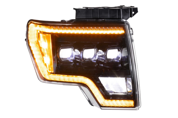Morimoto XB LED Headlights for 2009-2014 Ford F-150 (Amber DRL)