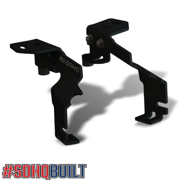 SDHQ A-Pillar Light Mounts for 2017-2022 Ford SuperDuty