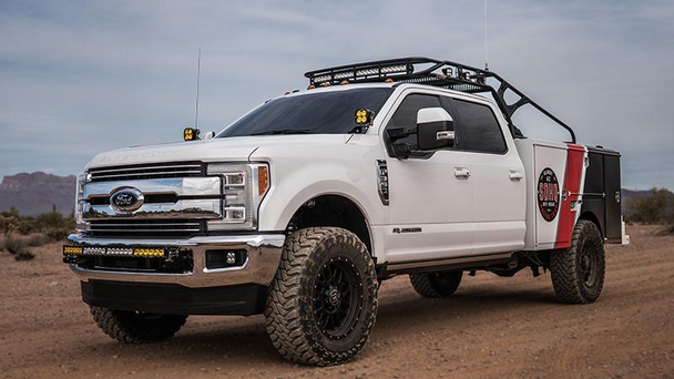 SDHQ A-Pillar Light Mounts for 2017-2022 Ford SuperDuty