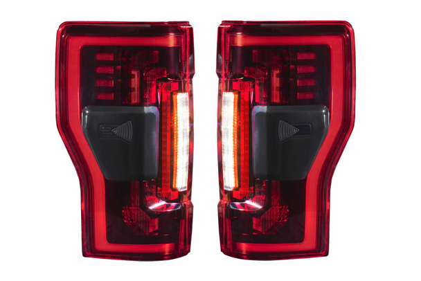 Morimoto XB LED Tail Lights for 2017-2022 Ford Super Duty (Smoked)