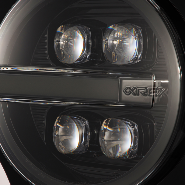 Alpharex NOVA-Series LED Projector Headlights for 2021-2023 Ford Bronco (Alpha-Black)