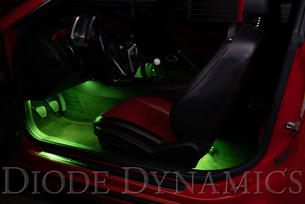 Diode Dynamics RGBW Multicolor Footwell LED Kit w/Bluetooth Controller