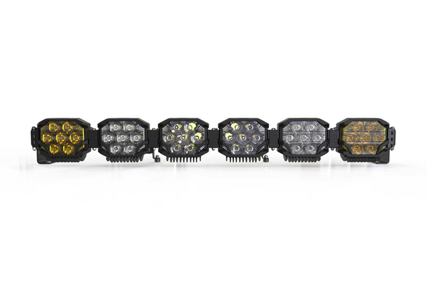 Morimoto Triple Row BangerBar Off-Road LED Light Bar: 6 Pod/43"