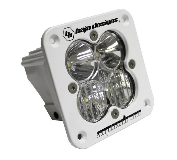 Baja Designs Squadron Pro, Flush Mount, White, LED Driving/Combo