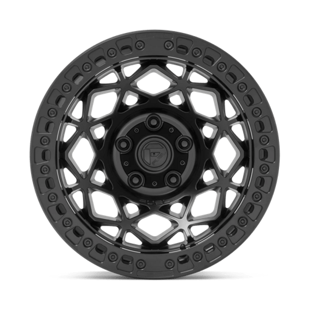 Fuel 1PC: D120 UNIT BEADLOCK, D120 17X9 5X5.0 BLK-OUT -15MM