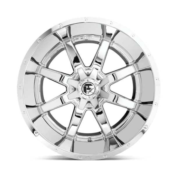 Fuel 1PC: D536 MAVERICK, D536 17X6.5 8X210 CHR-PLATED 116MM