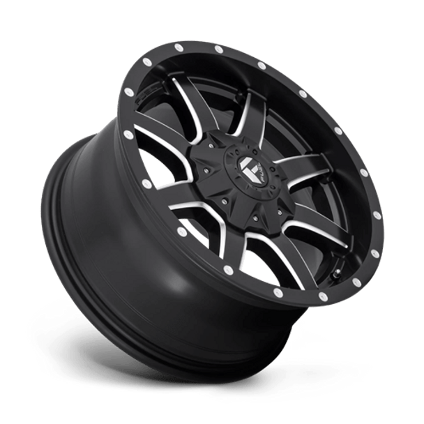 Fuel 1PC: D538 MAVERICK, D538 20X10 8X180 MT-BLK-MIL -18MM