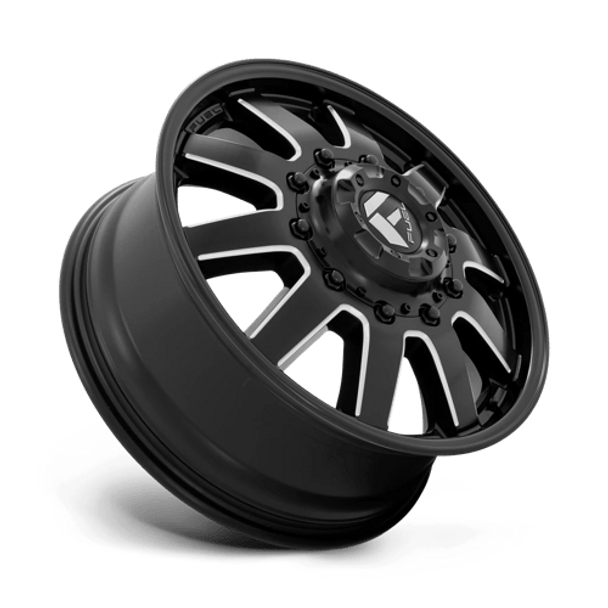 Fuel 1PC: D538 MAVERICK, D538 20X8.25 8X6.5 MT-BLK-MIL 122MM