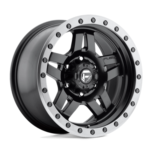 Fuel 1PC: D557 ANZA, D557 17X8.5 6X5.5 MT-BLK-GBR -6MM